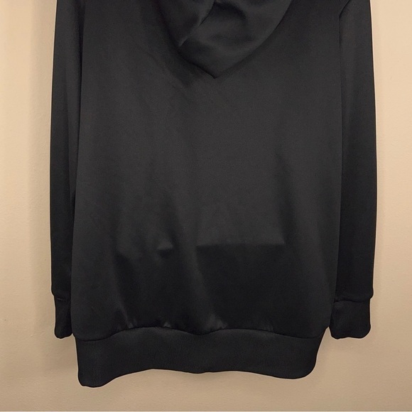 NEW MONDETTA BLACK PULLOVER HOODIE FRONT POCKET SOFT COMFORTABLE - Picture 8 of 14